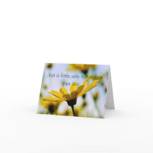 Daisy Notecard