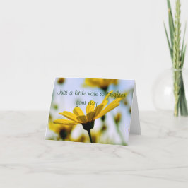 Daisy Notecard Kort