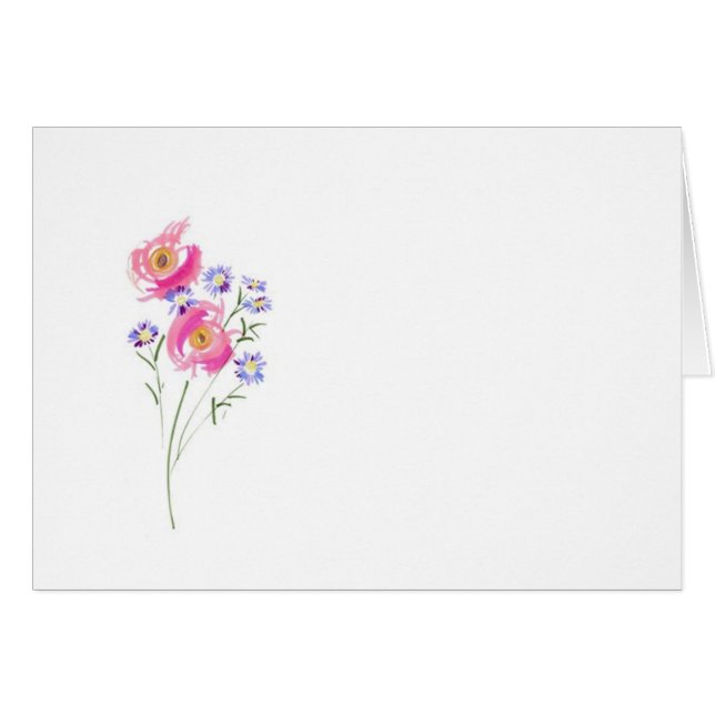 Daisy Notecard OBS Kort (Framsidan Horizontal)
