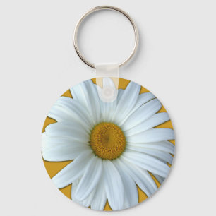 Daisy Nyckelrings FLOMMMYCKET Gult Nyckelring