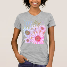 Daisy och faffodils: Blommigt Dreams of Joy T-Shir T Shirt