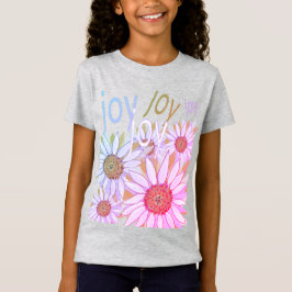 Daisy och faffodils: Blommigt Dreams of Joy T-Shir T Shirt