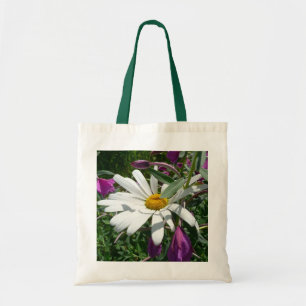 Daisy och Fireweed Wildblomma Tygkasse