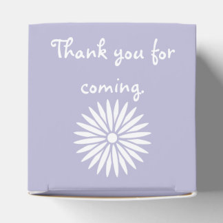 Daisy och fjärilar i Lavender-favoritruta Presentaskar
