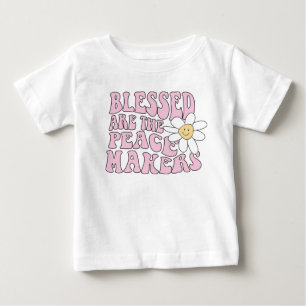 Daisy och fredsmakare Slogan T Shirt