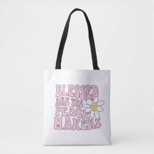 Daisy och fredsmakare Slogan Tygkasse
