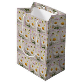 Daisy- och kosblommor på utsatt Papper
