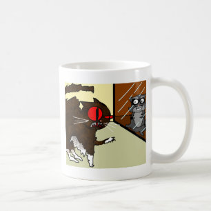 Daisy och raccoonen kaffemugg