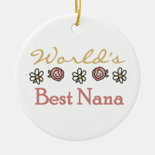 Daisy och Ro Best Nana-gåvor Julgransprydnad Keramik