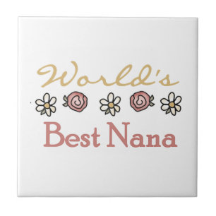 Daisy och Ro Best Nana-gåvor Kakelplatta