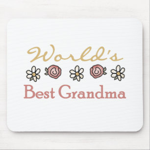 Daisy och Ro World Best Grandma Musmatta