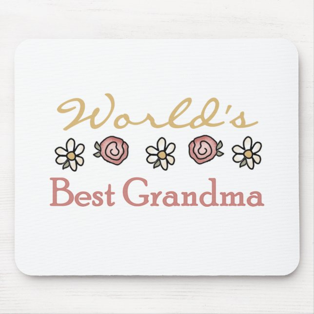 Daisy och Ro World Best Grandma Musmatta (Framsidan)