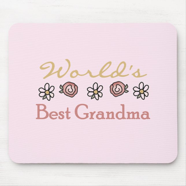 Daisy och Ro World Best Grandma Musmatta (Framsidan)