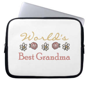 Daisy och Ro World's Best Grandma Gifts Laptop Fodral