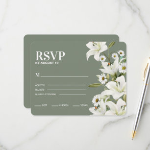Daisy och vita länkar OSA kort
