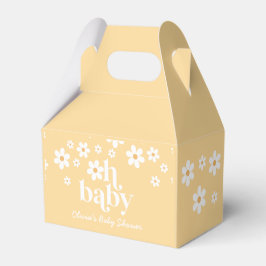 Daisy Oh Baby Retro Baby Shower-favoritruta Presentaskar