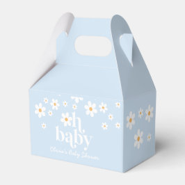 Daisy Oh Baby Retro Baby Shower-favoritruta Presentaskar