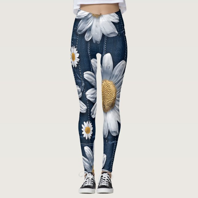 Daisy om Denim Leggings (Framsida)