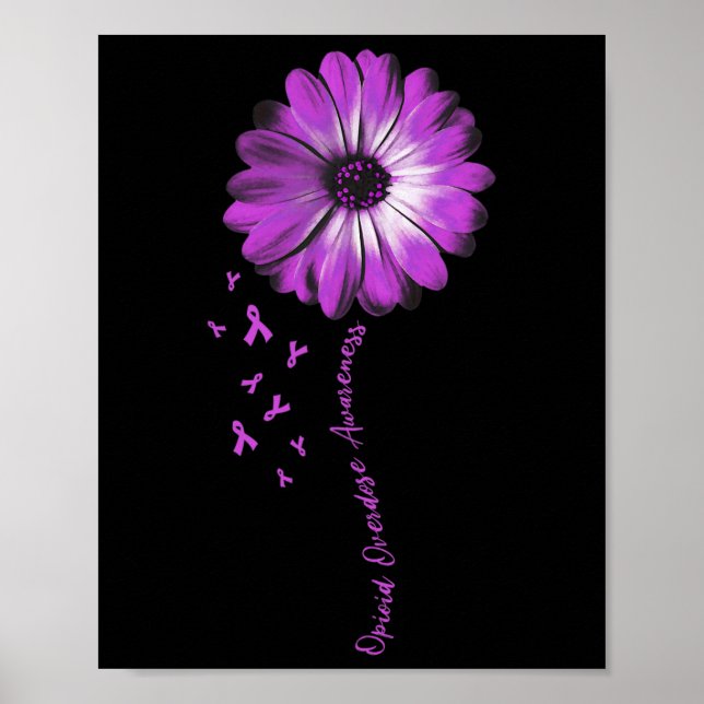 Daisy Opioida överdoseringsanvisningar Poster (Framsidan)