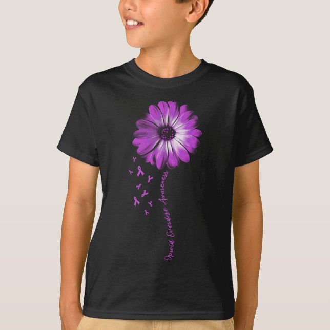 Daisy Opioida överdoseringsanvisningar T Shirt (Framsida)