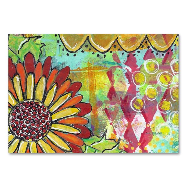 Daisy Originalteckning Bordsnummer (Framsidan)