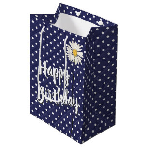 Daisy på Polka dots Medium Gift Bag