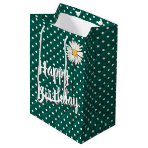 Daisy på Polka dots Medium Gift Bag