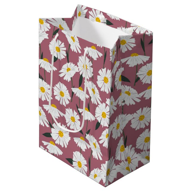 Daisy på rosa (Framsidan Vinklad)