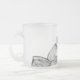 Daisy Personlig Frostad Glas Mugg