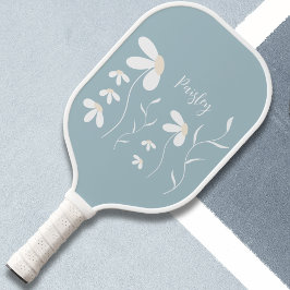 Daisy Pickleball Paddle - Blommigt Botanisk Grönt