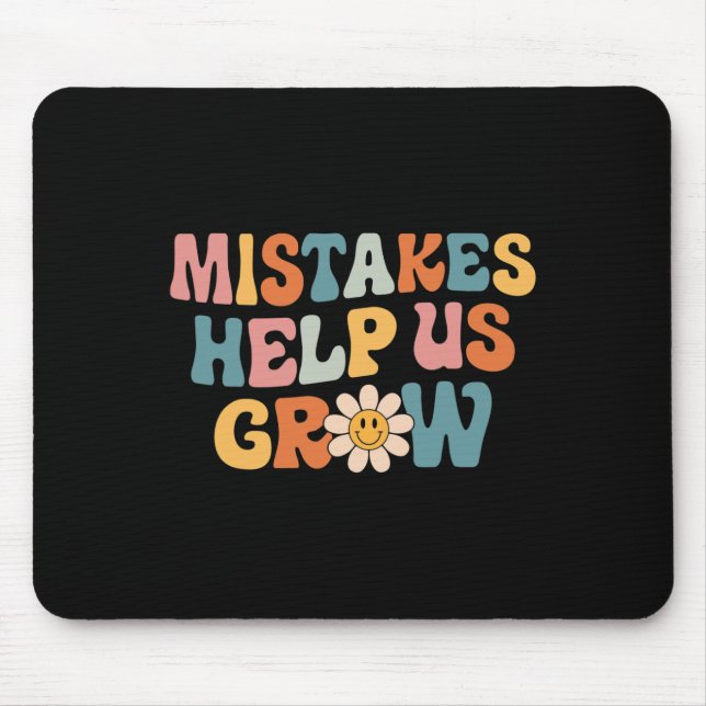 Daisy Positive Growth Mindset Retro Teacher Back T Musmatta (Framsidan)