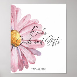 Daisy - Poster BOKAR-KORT OCH GIFTKORT