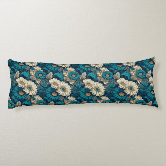 Daisy Print Home Styling Coastal Memoryskum Kroppskudde (Baksidan)