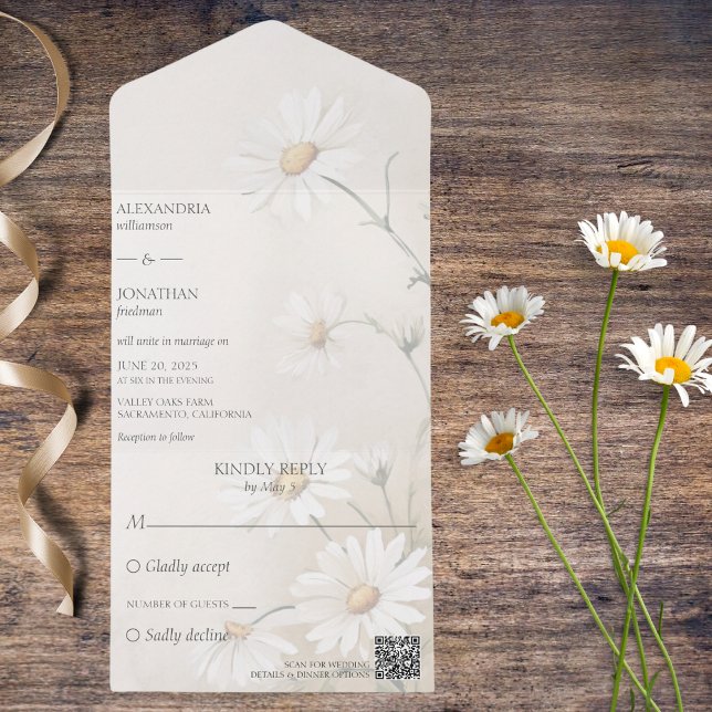 Daisy QR-kod (Also available without QR code. )
