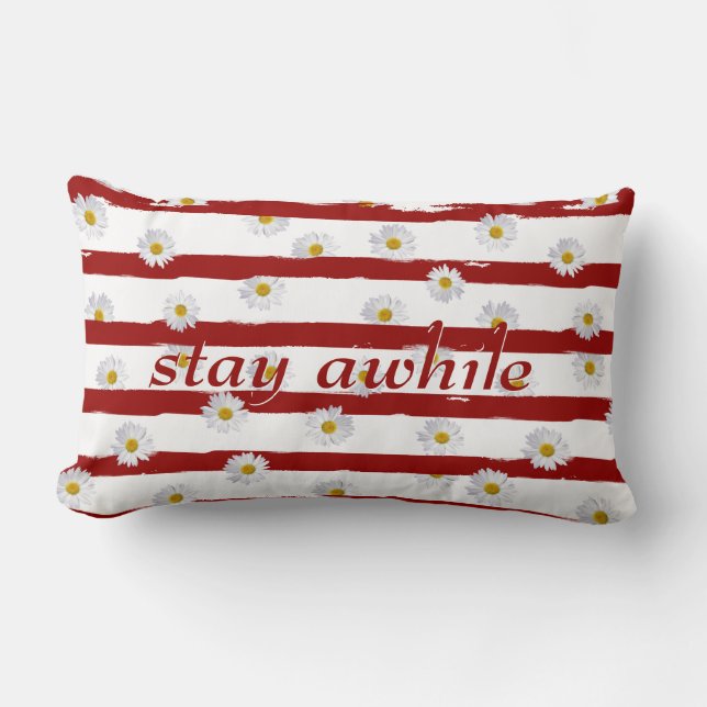 Daisy Rand stannar kvar medan Lumbar-fyllning Lumbarkudde (Framsida)