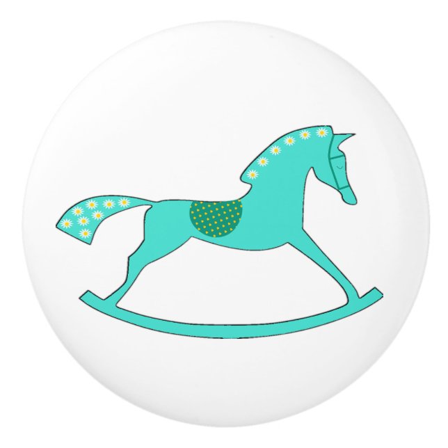 Daisy Rocking Horse Knopp (Framsidan)