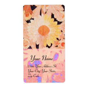 DAISY, röd rosa blå svart Fraktsedel