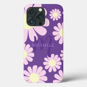 Daisy Rosa Lila Monogram