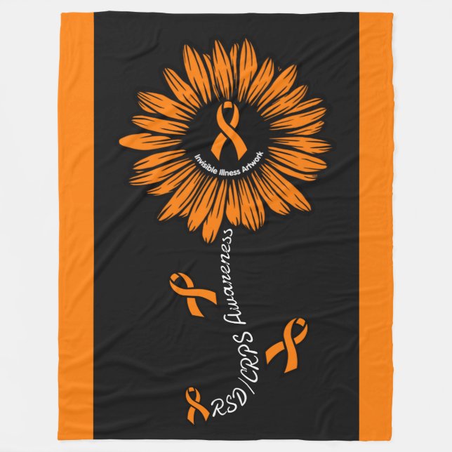 Daisy...RSD/CRPS Fleecefilt (Framsidan)