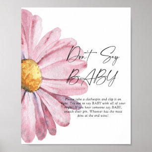 Daisy - Säg inte baby Affisch