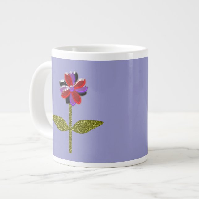 Daisy Shining Plastic Mugg Jumbo Mugg (Framsida vänster)