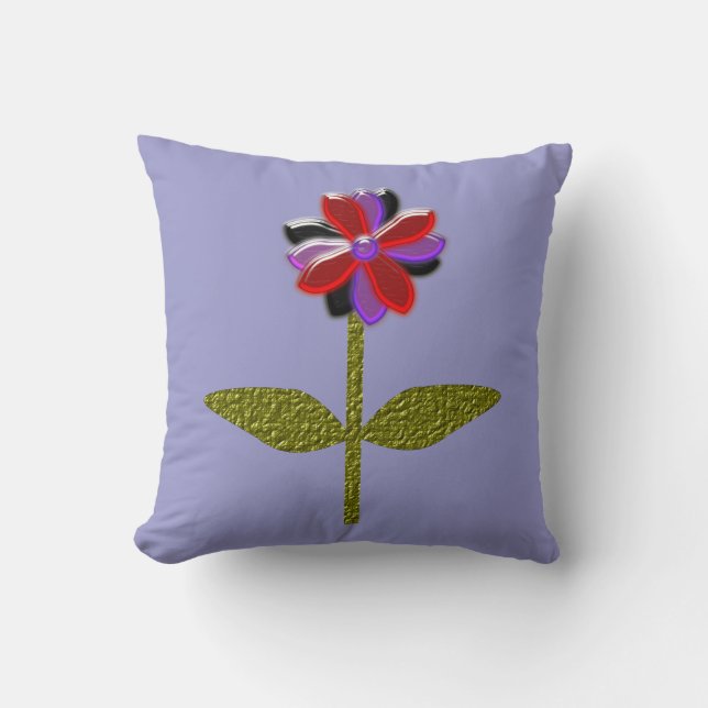 Daisy Shining Plastic Pillow Kudde (Framsida)