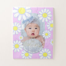 Daisy Simple Rosa Photo Baby