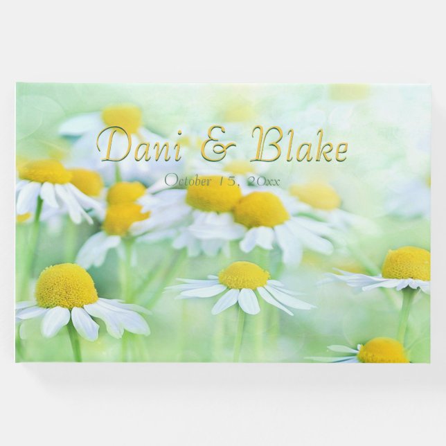 Daisy, skriptteckensnitt gästböcker (Framsida)