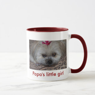 Daisy som pappa liten flicka mugg
