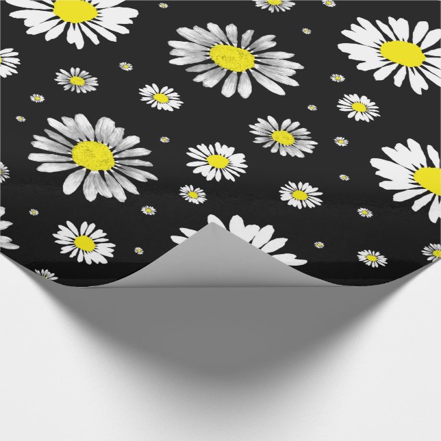 Daisy som slår in papper presentpapper (Hörn)