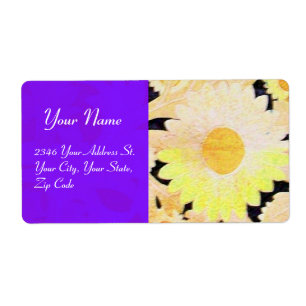 DAISY, svart blå gult Fraktsedel