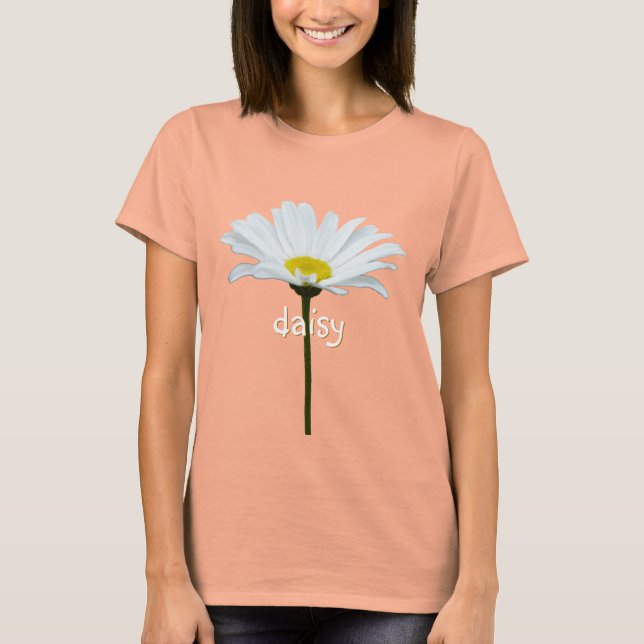 Daisy T-shirt Daisy för ekologisk Anpassningsbar (Framsida)