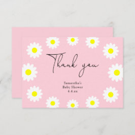 Daisy - tack för babyduschen