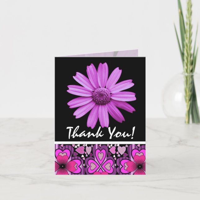 Daisy Tack Notecard Kort (Framsida)